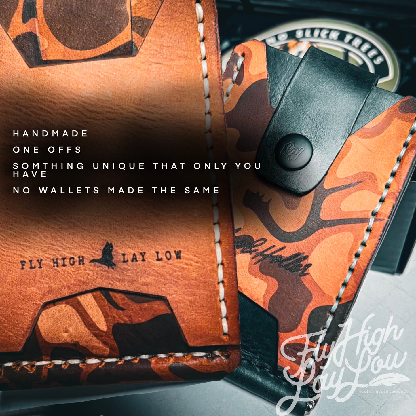 Ten Miles Deep Antler Wallet