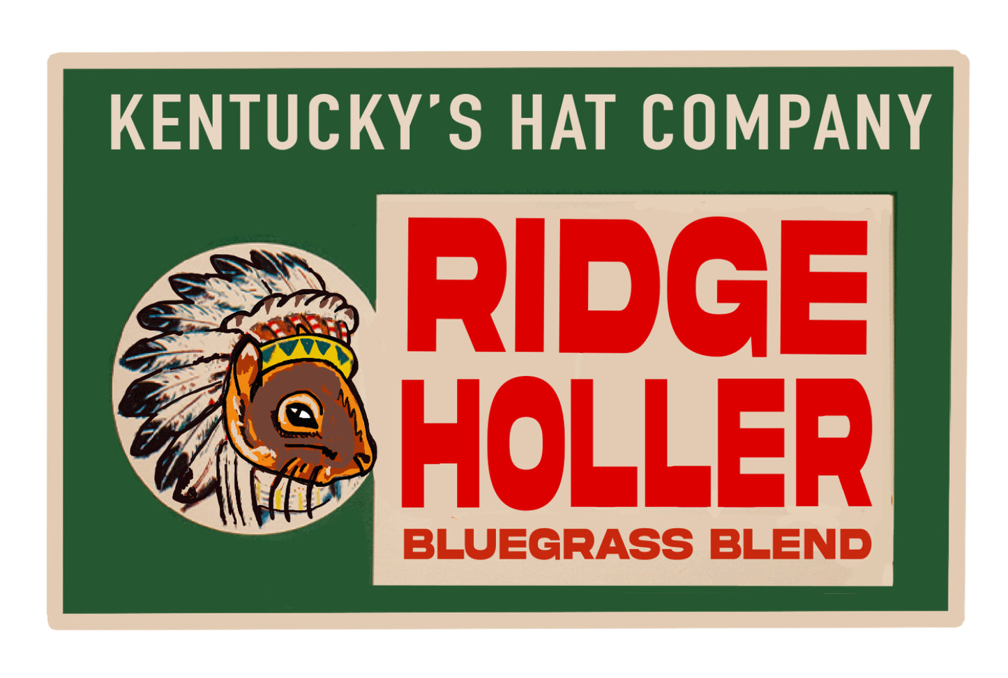 Bluegrass Blend sticker