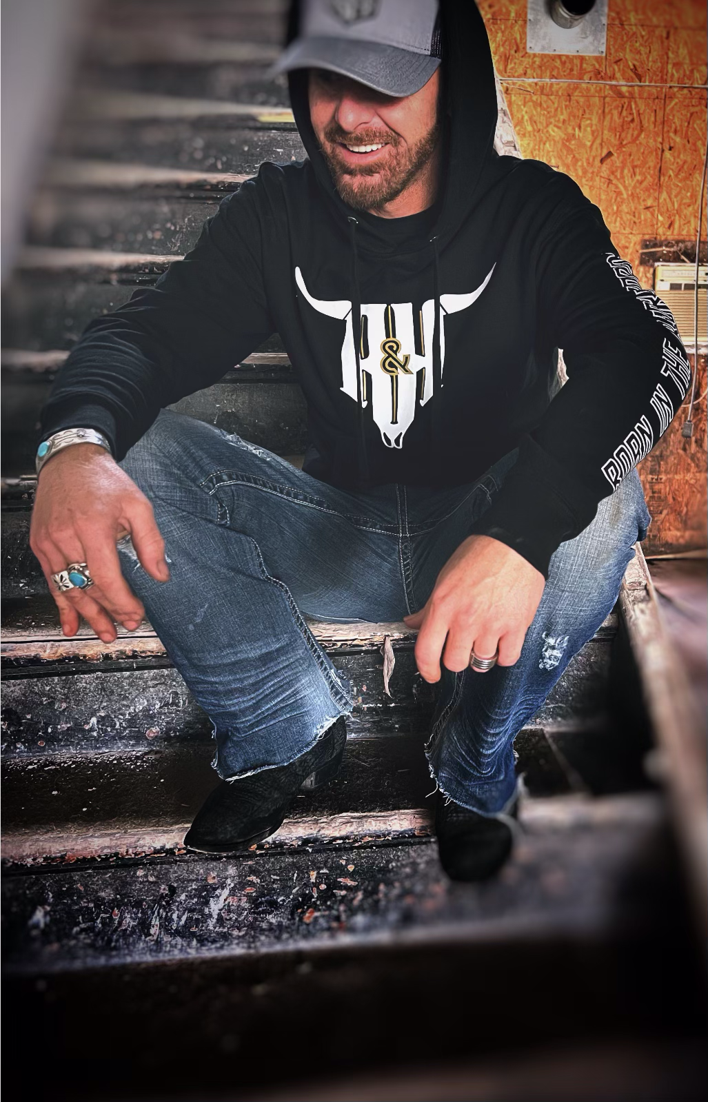 Lagrange longhorn hoodie