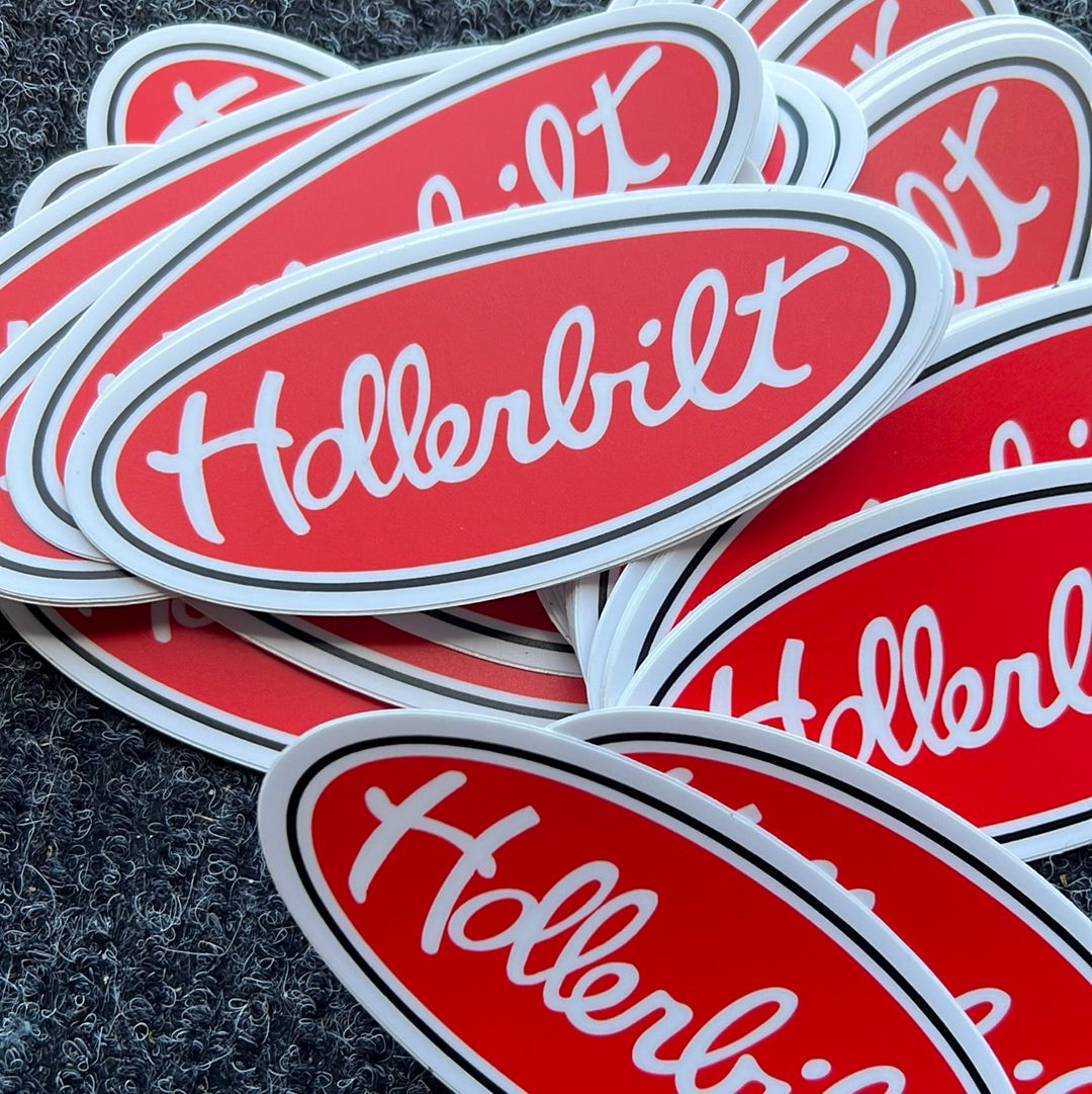 Hollerbilt sticker