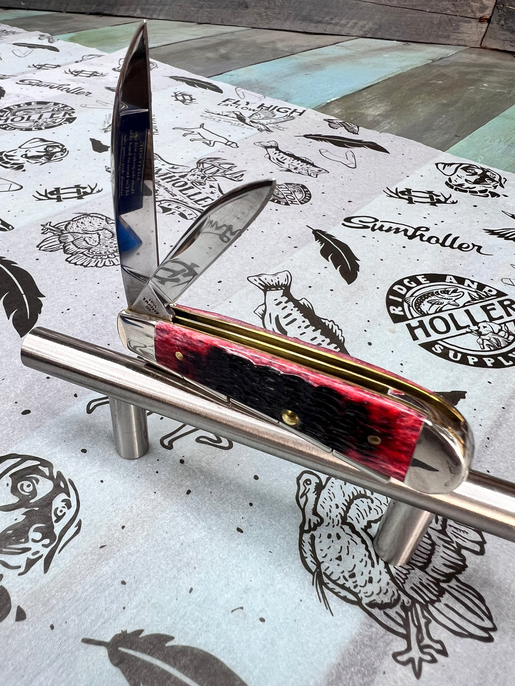 2010 CASE LIMITED XX EDITION CRIMSON BONE SWAYBACK JACK KNIFE 1 OF 3000 MADE