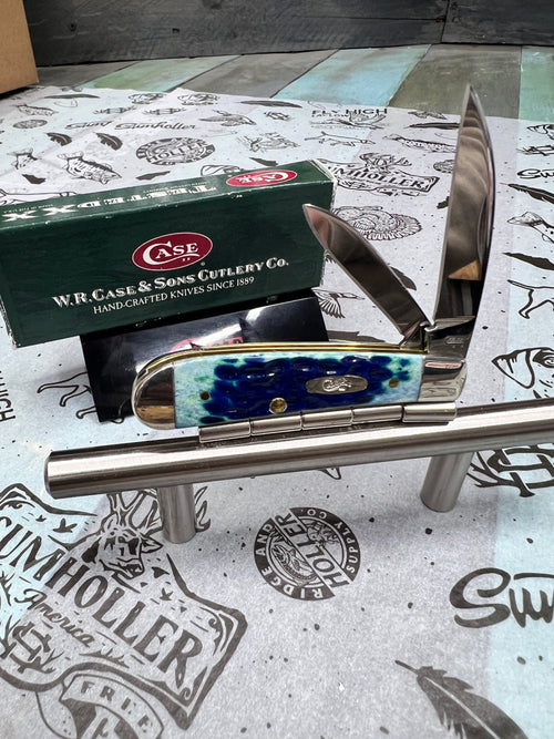 2007 CASE XX TEAL TONY BOSE SWAYBACK  W/ORIGINAL BOX