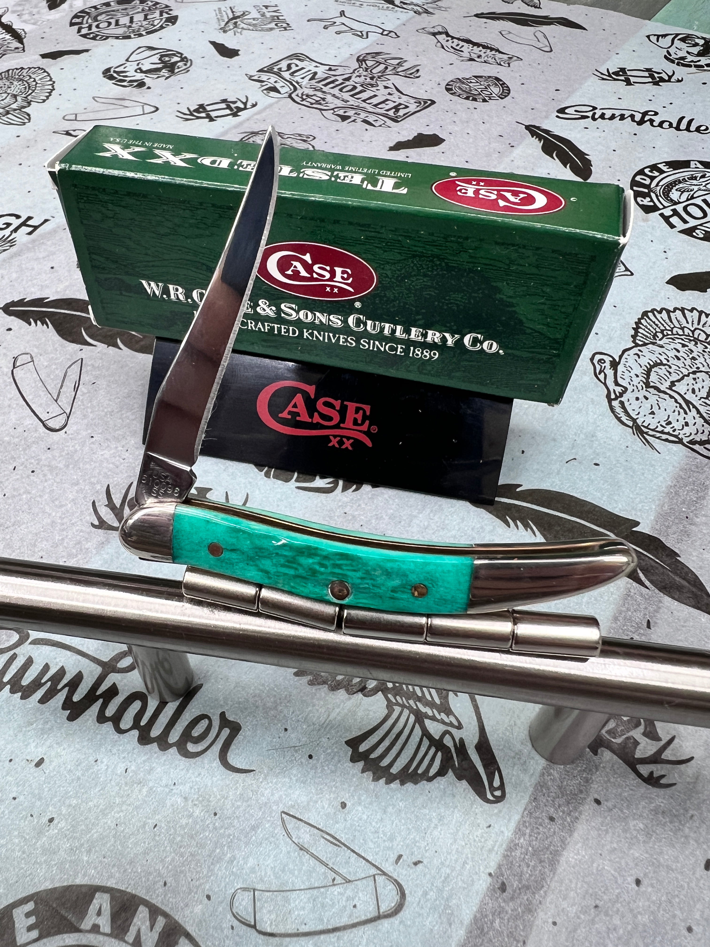 2006 CASE XX JADE TINY TOOTHPICK JADE AMAZING IN THE BOX