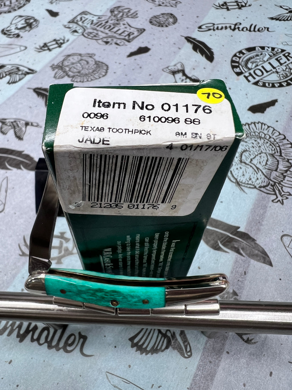 2006 CASE XX JADE TINY TOOTHPICK JADE AMAZING IN THE BOX