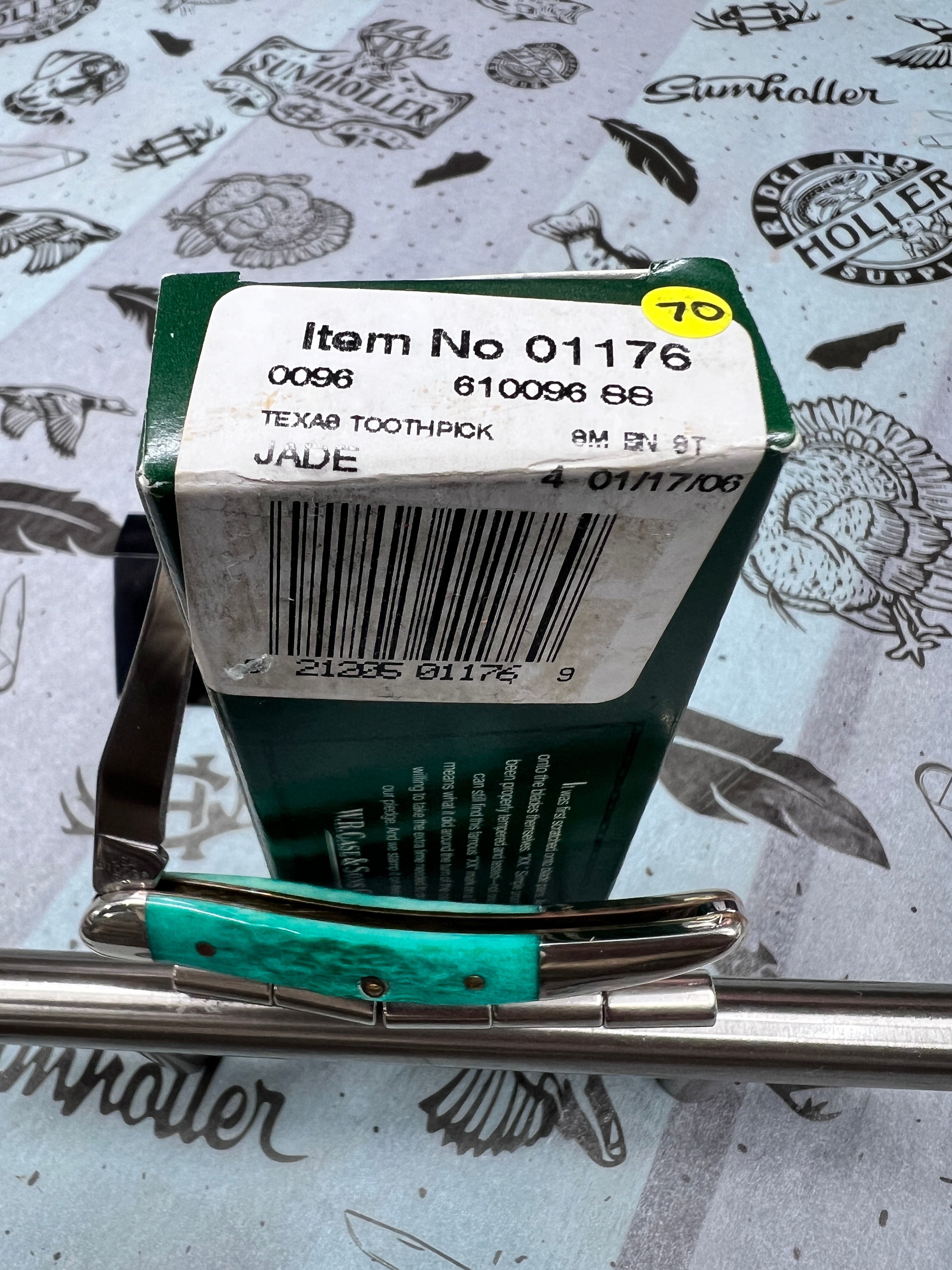 2006 CASE XX JADE TINY TOOTHPICK JADE AMAZING IN THE BOX