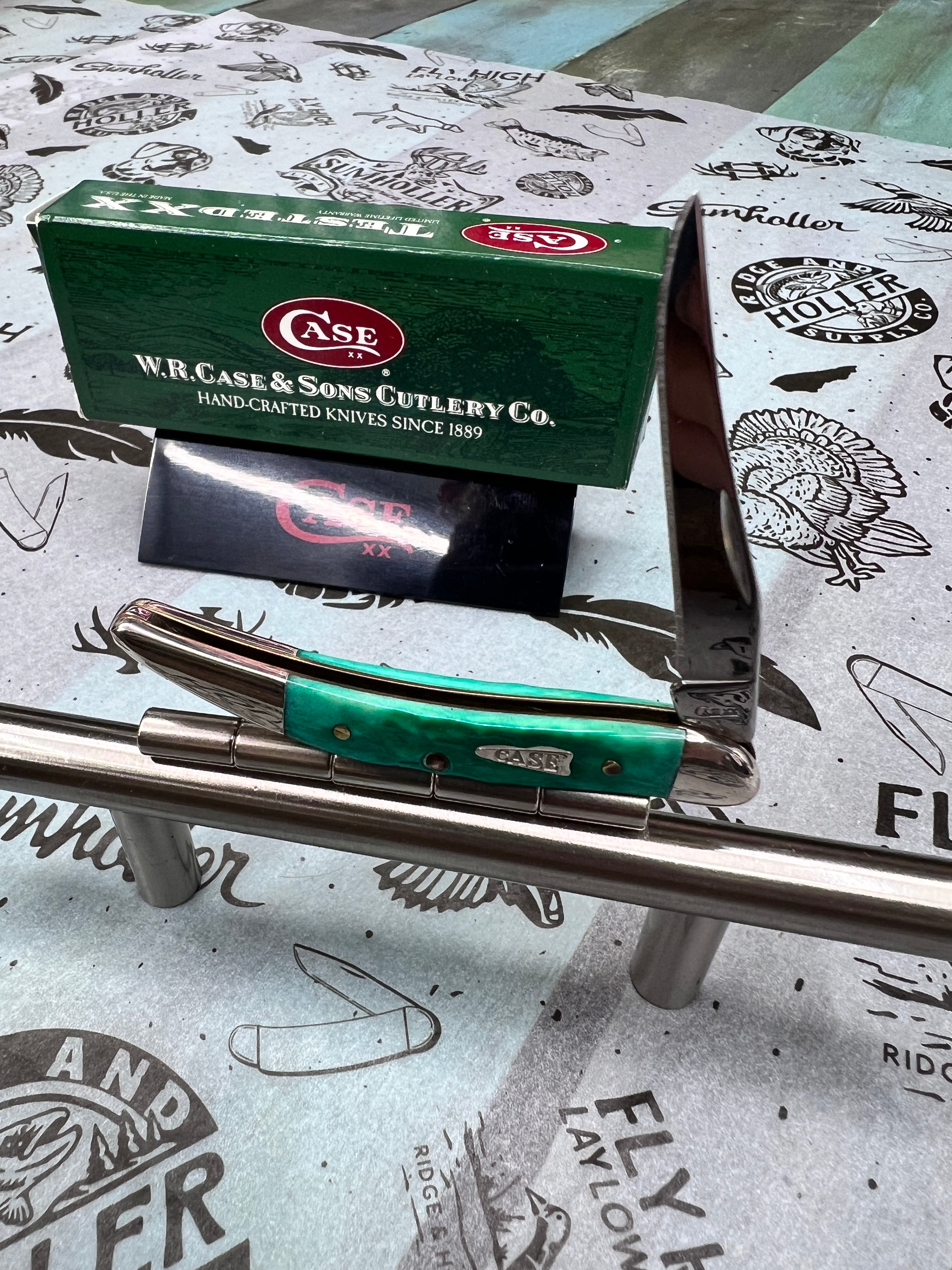 2006 CASE XX JADE TINY TOOTHPICK JADE AMAZING IN THE BOX