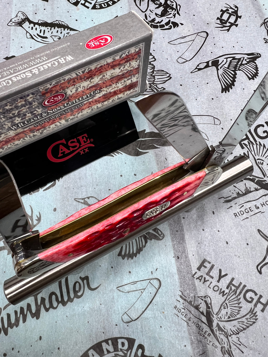 2012 SLANTED BOLSTERS RED STOCKMAN W/ORIGINAL BOX