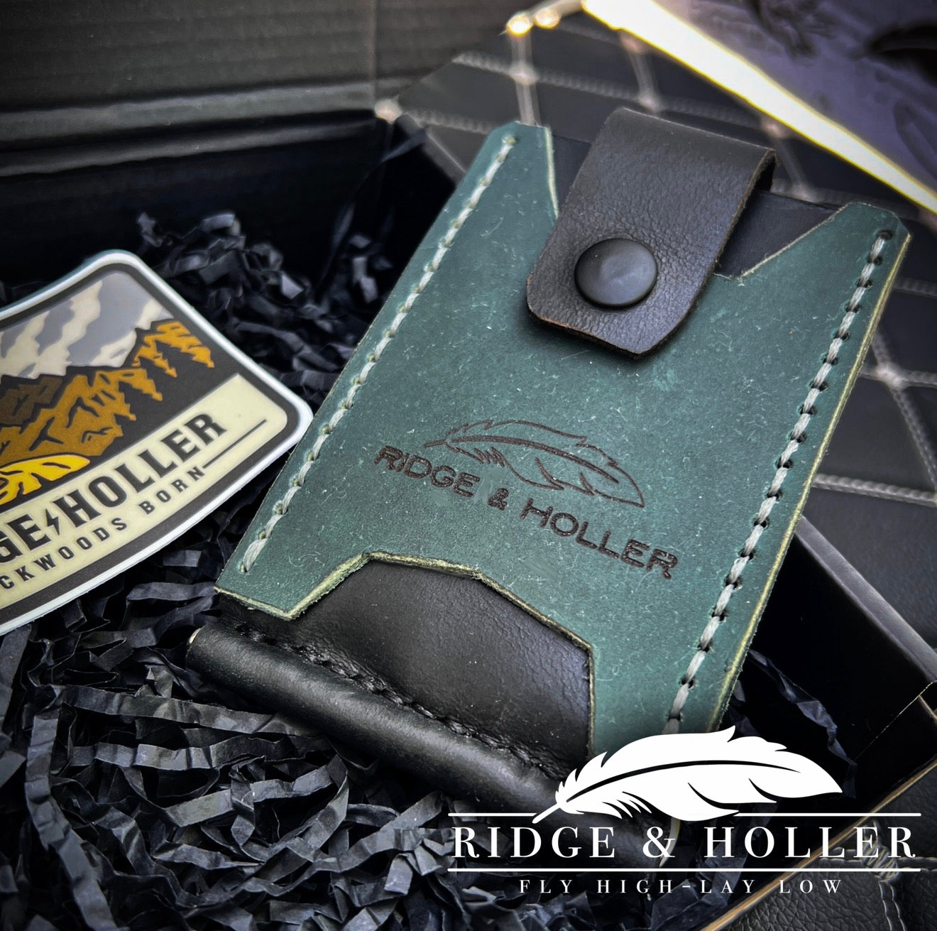 Ten Miles Deep Wallet Mediterranean Blue