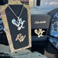 Landing duck- Stainless Steel Necklace and Pendant