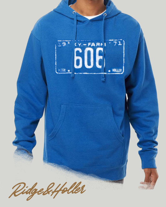 606 Hoodie Royal