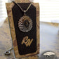 Wheel- Stainless Steel Necklace and Pendant