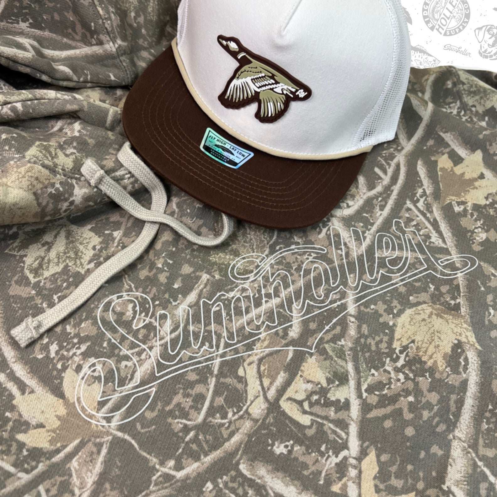 Sumholler Deadwood Camo Hoodie