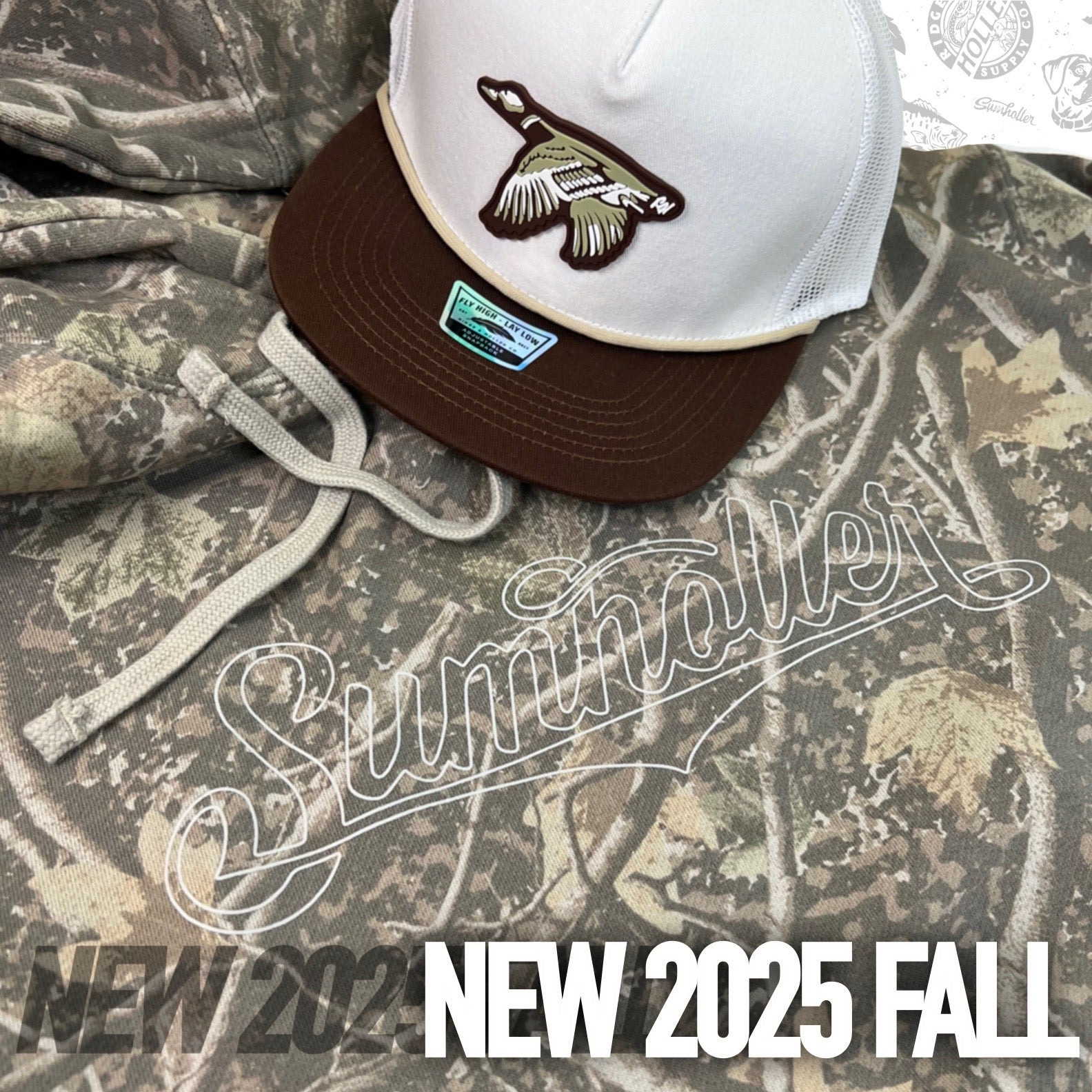 Sumholler Deadwood Camo Hoodie