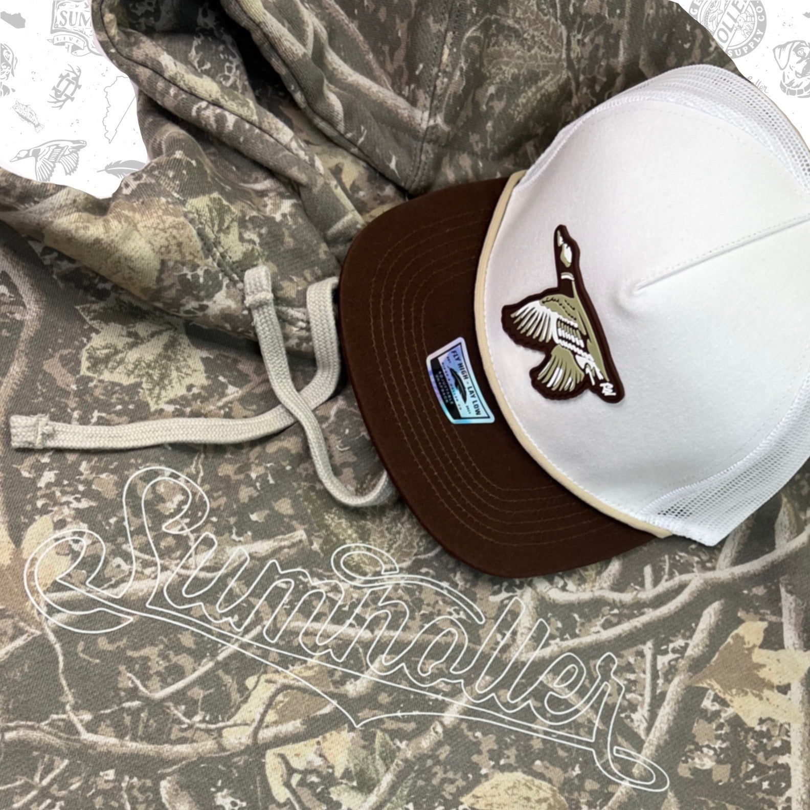 Sumholler Deadwood Camo Hoodie