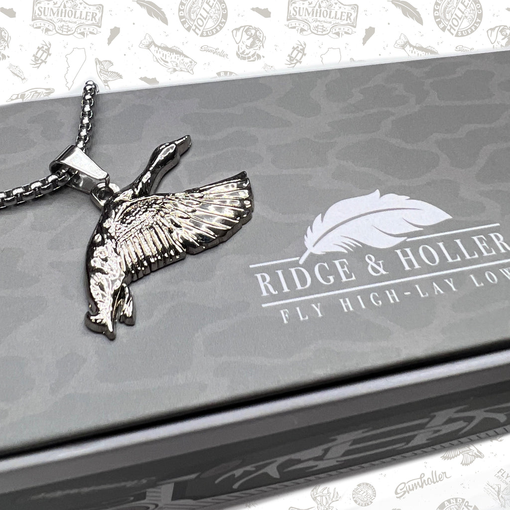 Mallard- Stainless Steel Necklace and Pendant