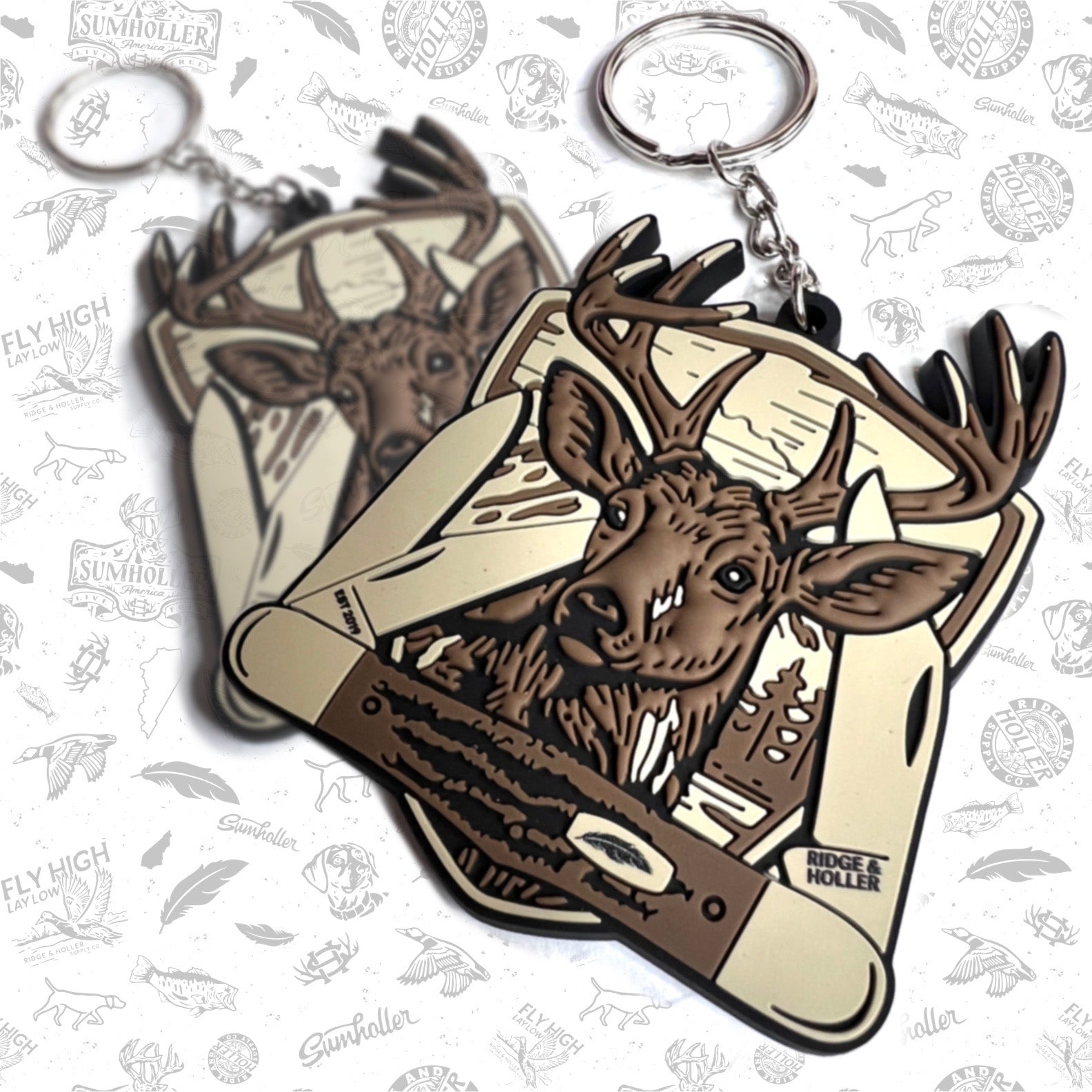 Big Rack Keychain