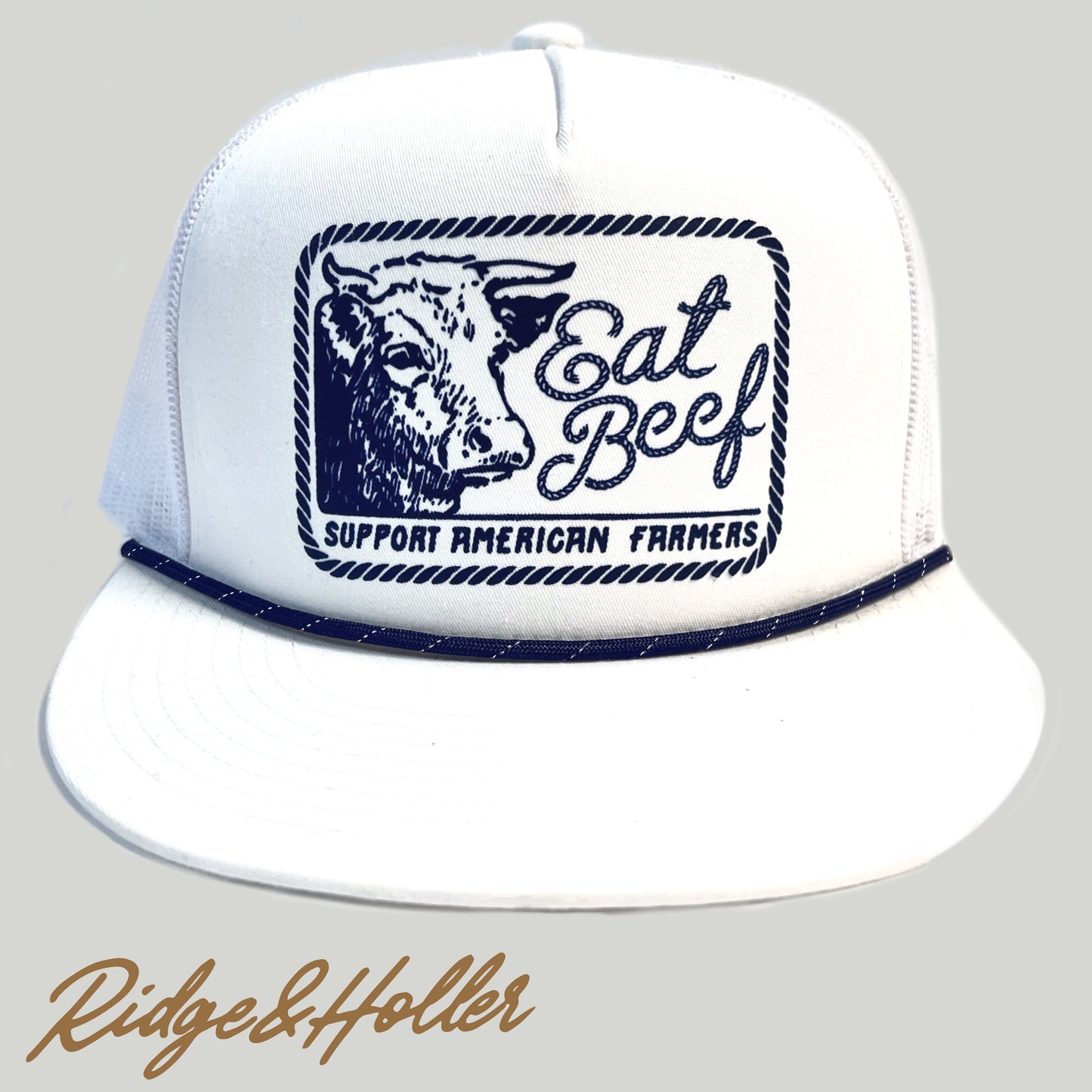 Eat Beef white