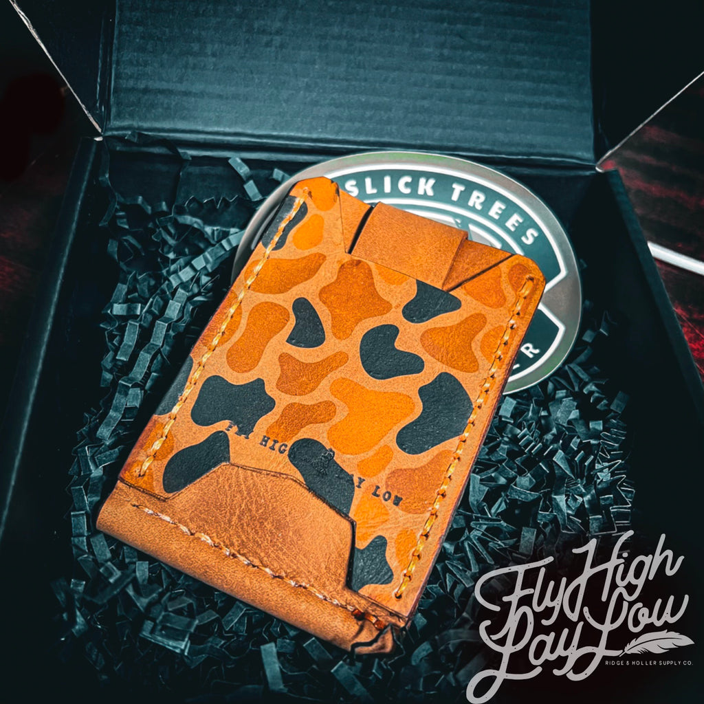 Ten Miles Deep Backwoods Born Camo Wallet