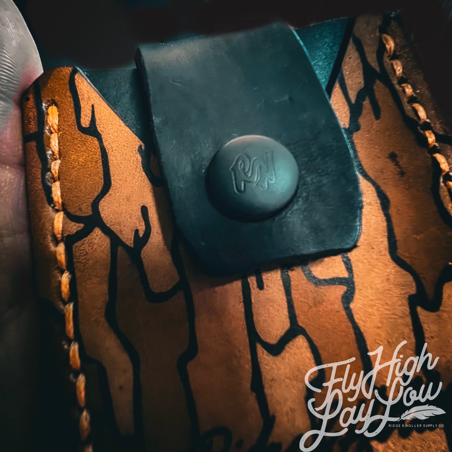 Ten Miles Deep Cypress Bark Wallet