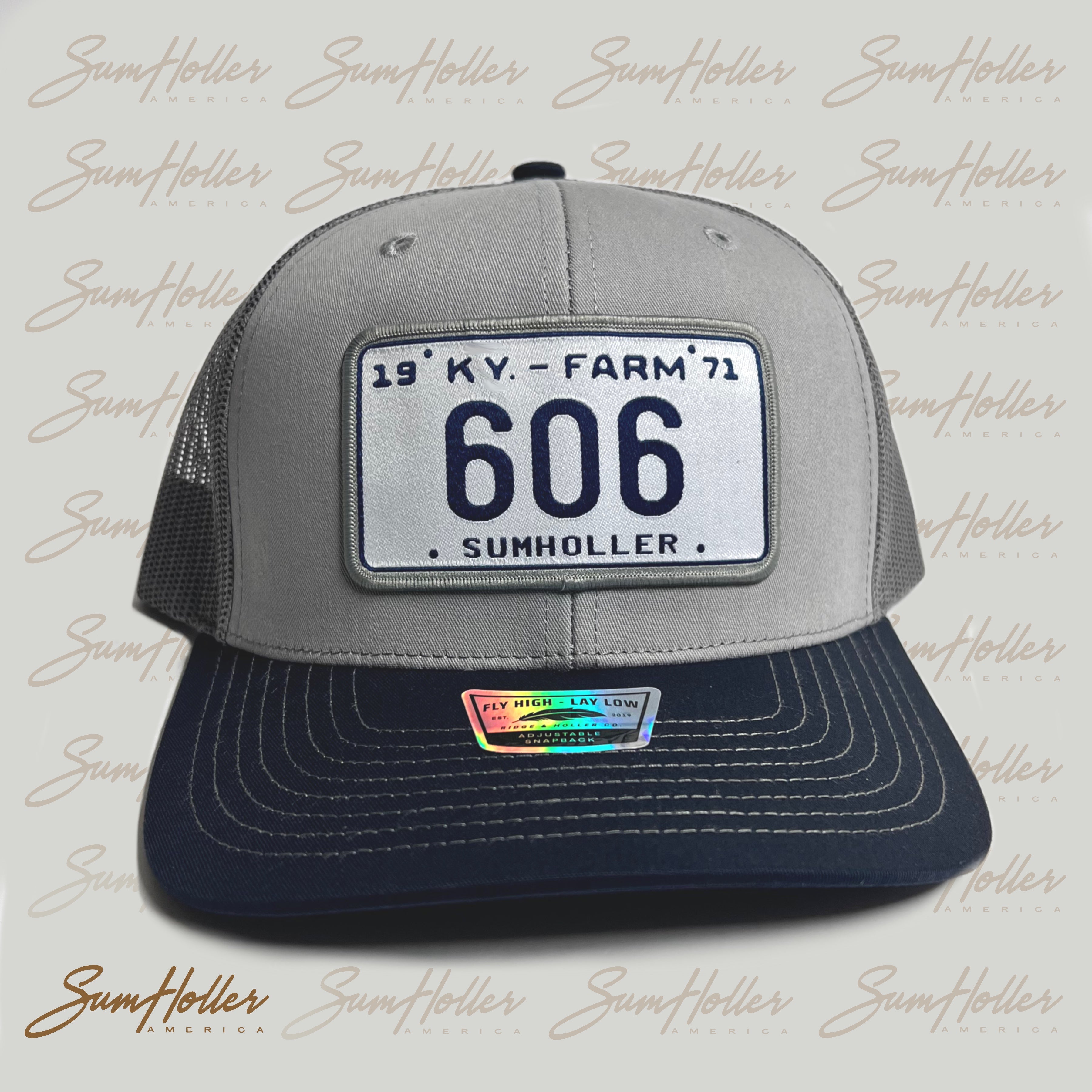 606 hat gray