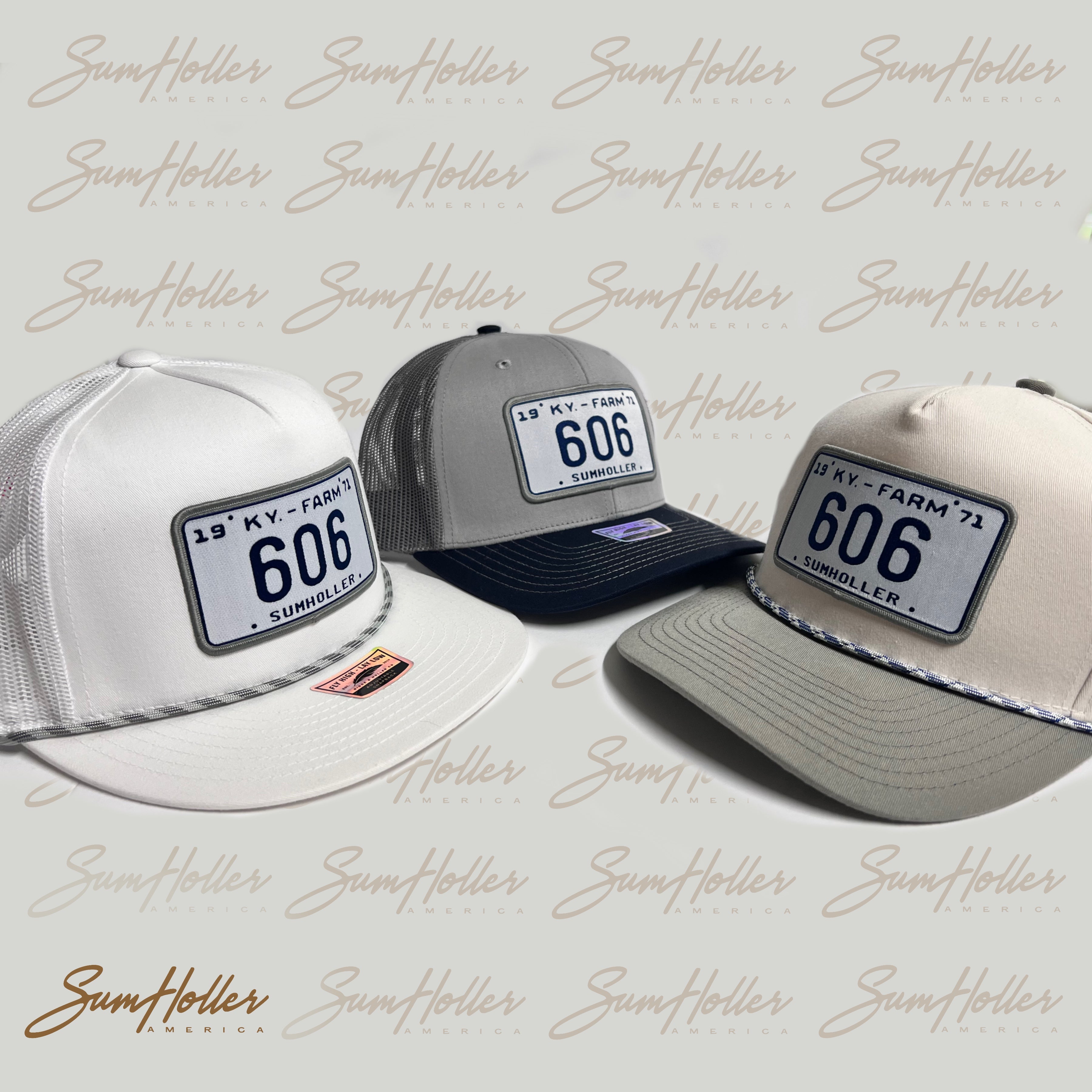 606 hat gray