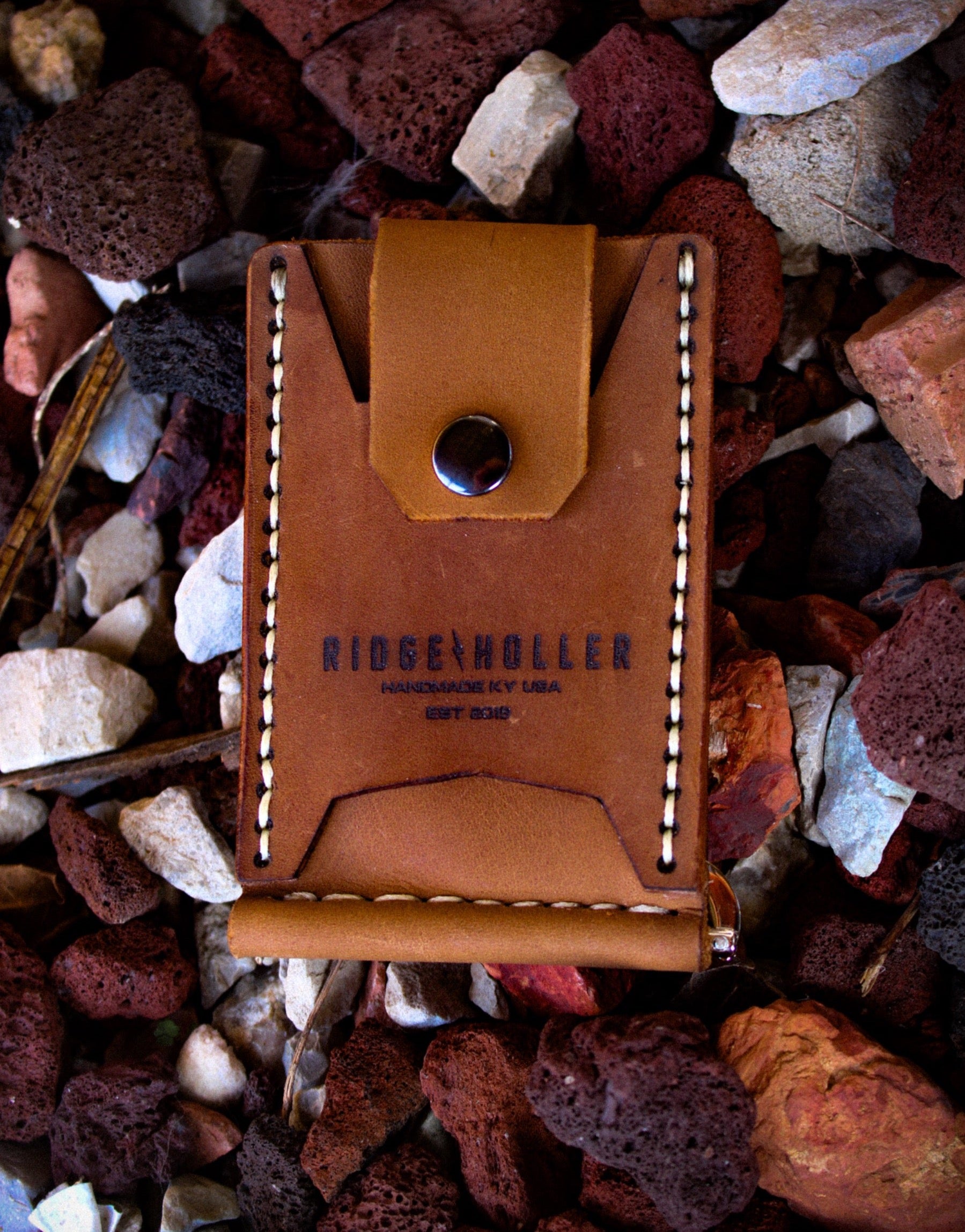 Ten miles deep wallet Ridge&Holler