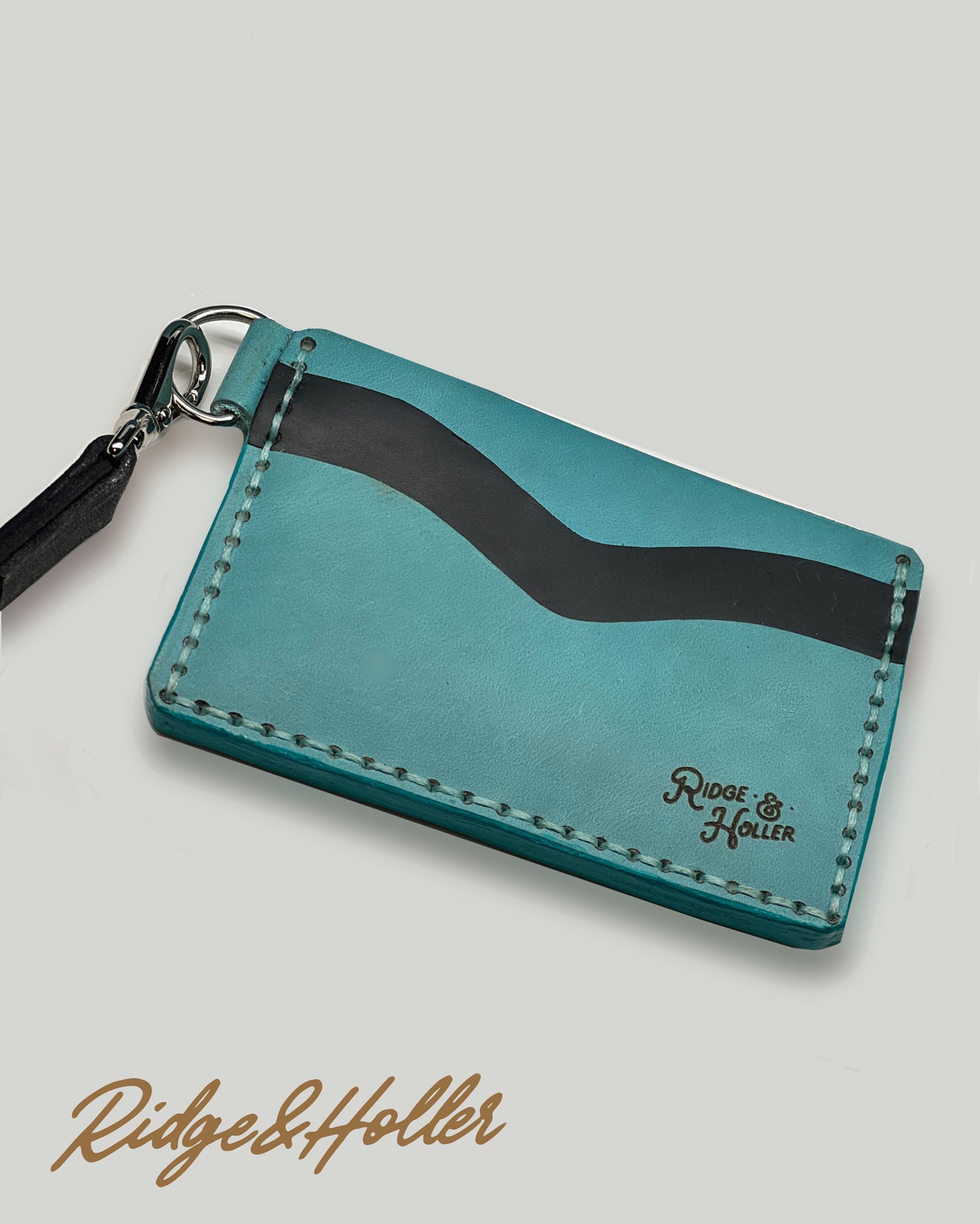 Stick around wristlet Turquoise