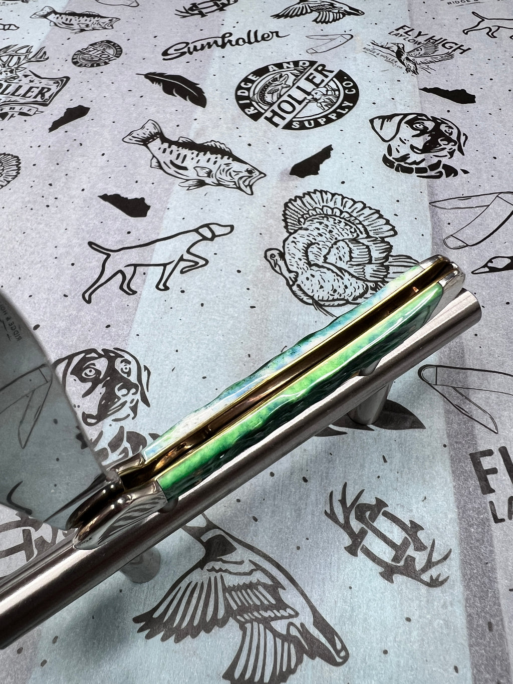 2023 Mini copper lock bluegrass bone