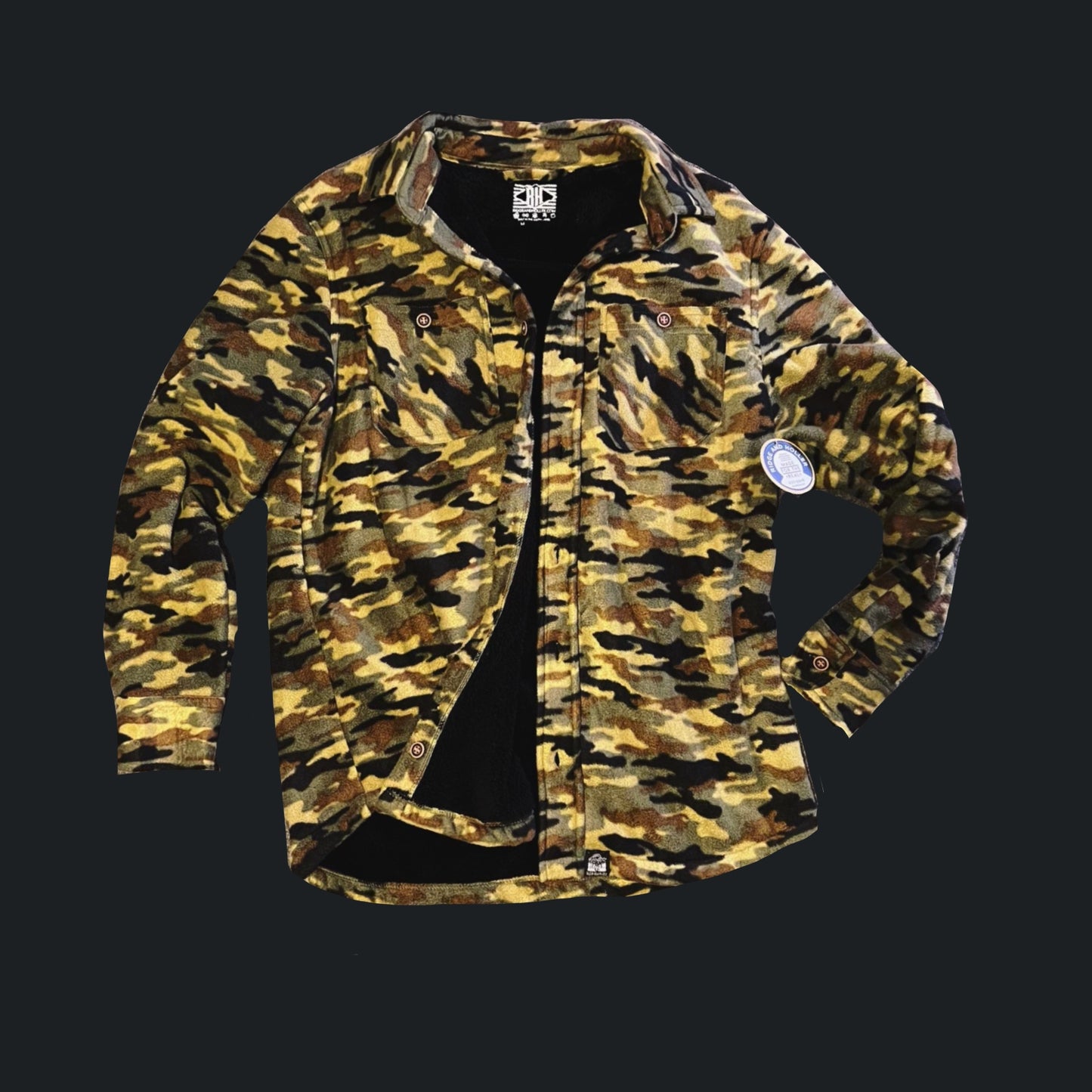 Old school camo fleece